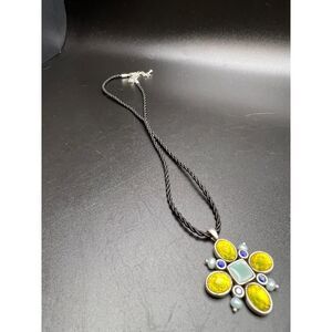 Lia Sophia Green Pendant